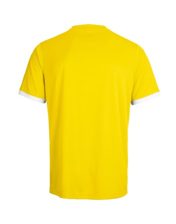 CORE SS POLY JERSEY / Krageneinsatz und Ärmelbündchen in Kontrastfarben