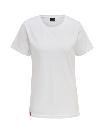 hmlRED BASIC T-SHIRT S/S WOMAN / T-Shirt aus Jerseystoff