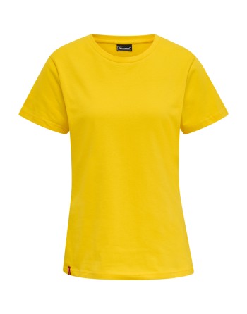 hmlRED BASIC T-SHIRT S/S WOMAN / T-Shirt aus Jerseystoff