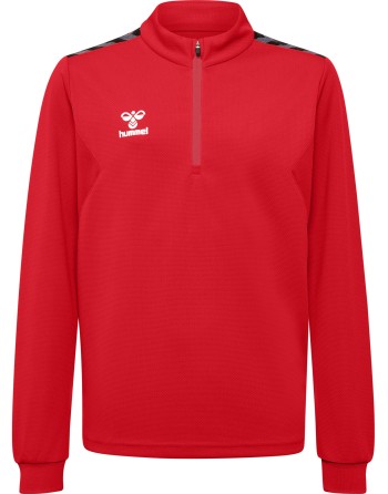 hmlAUTHENTIC HALF ZIP SWEAT KIDS