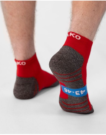 Trainingssocken Kurz / 43 % Baumwolle, 30 % Elasthan, 25 % Polypropylen, 2 % Polyamid