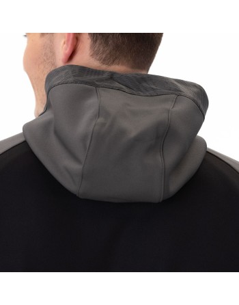 Kapuzenjacke Iconic / Bonded-Polyester-Fleece