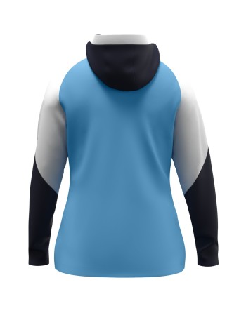 Kapuzenjacke Dynamic Damen / Polyester-Interlock-Fleece