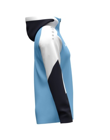 Kapuzenjacke Dynamic Damen / Polyester-Interlock-Fleece