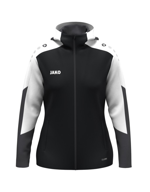 Kapuzenjacke Dynamic Damen / Polyester-Interlock-Fleece