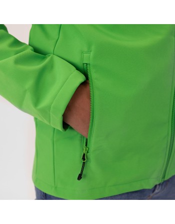 Softshelljacke Team / 92 % Polyester, 8 % Elasthan