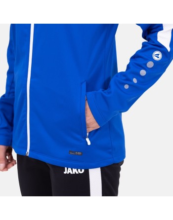 Polyesterjacke Power / Matt-Polyester-Tricot