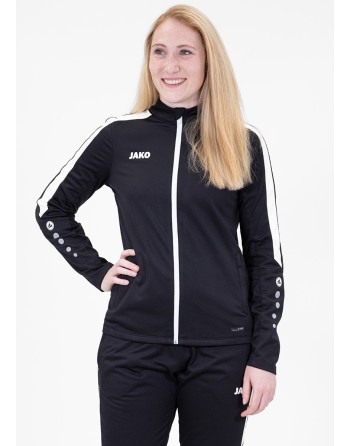 Polyesterjacke Power / Matt-Polyester-Tricot