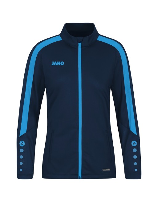 Polyesterjacke Power / Matt-Polyester-Tricot