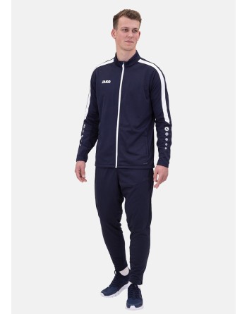 Polyesterjacke Power / Matt-Polyester-Tricot