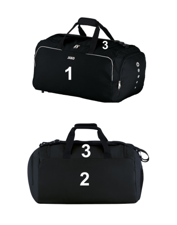 Druck Vereinwappen Sponsorenlog Mehrfarbig Sporttasche