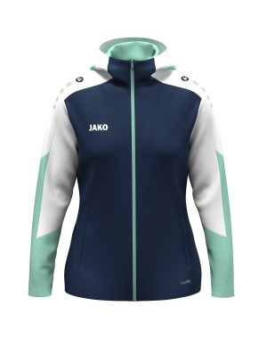 Kapuzenjacke Dynamic Damen / Polyester-Interlock-Fleece