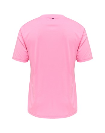 hmlCORE XK STRIPED JERSEY S/S / Interlock-Stoff