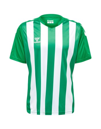 hmlCORE XK STRIPED JERSEY S/S / Interlock-Stoff