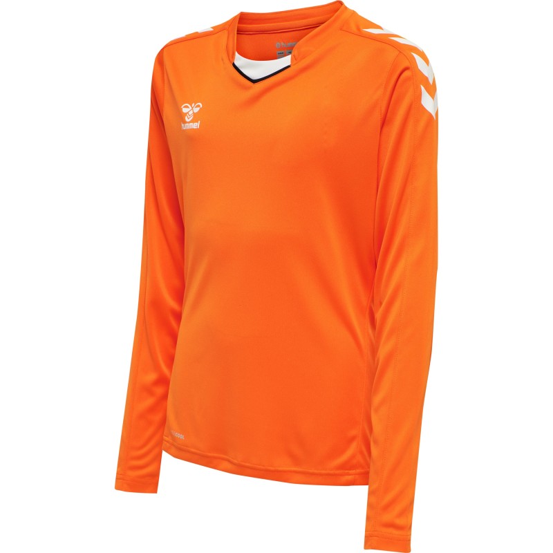 hmlCORE XK POLY JERSEY L/S KIDS / Interlock-Stoff